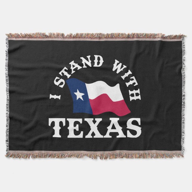 Manta Me mantengo con Texas (Anverso)