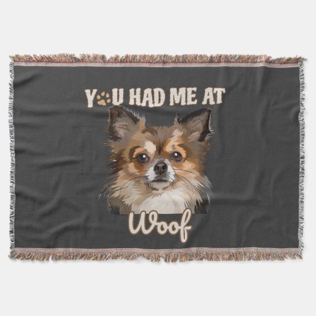 Manta Me Tenías En Woof | Perros Pomerania (Anverso)