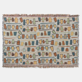 Manta Med Century Modern Groovy Throw Blanket