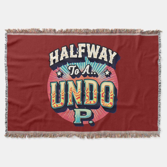 Manta Medio camino a un Hundo - Cumpleaños 50 (Anverso)