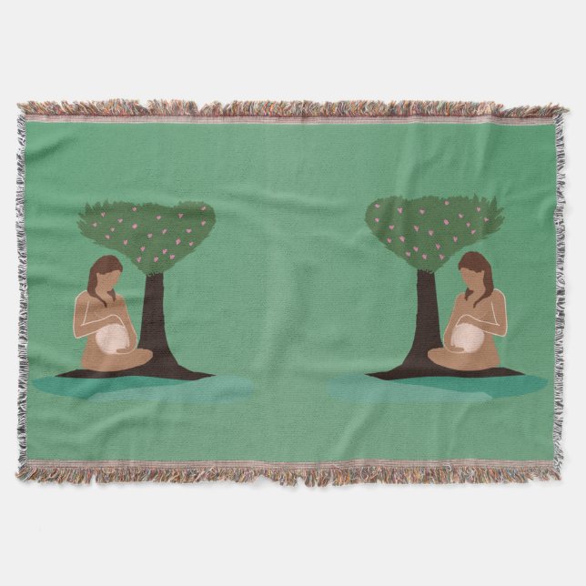 Manta Meditación de primavera (Anverso)