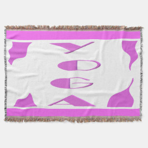 Manta Meditación del yoga relajación yoga blanco pálido