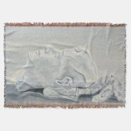 Manta Memento Mori Throw Blanket