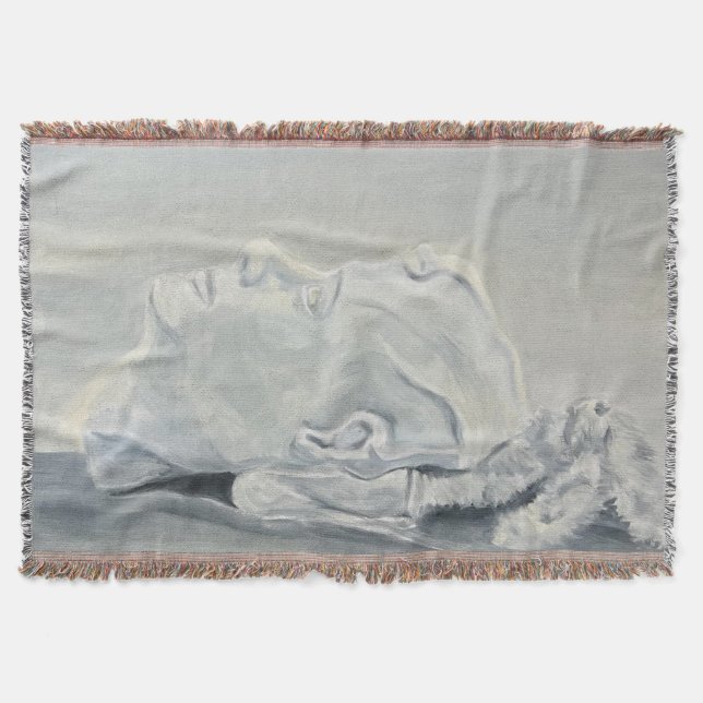 Manta Memento Mori Throw Blanket (Anverso)