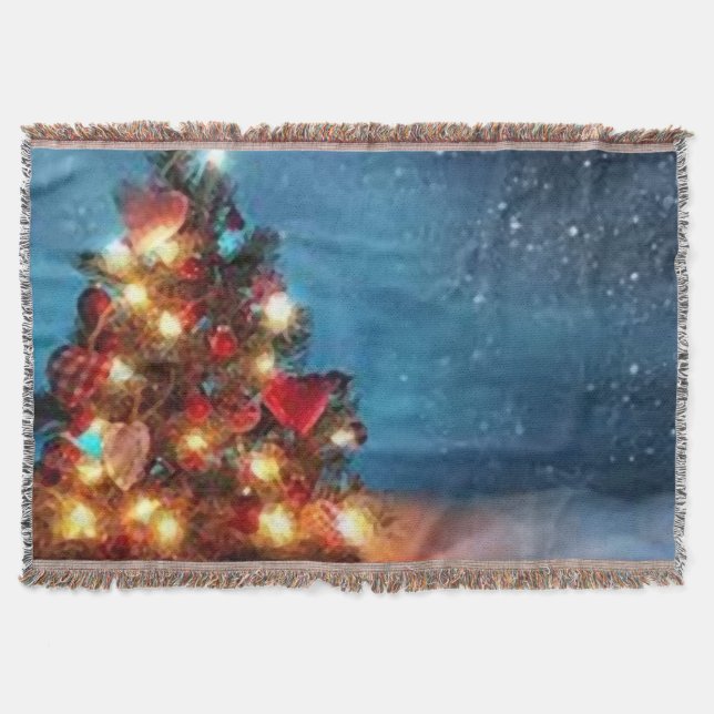 Manta Merry Christmas_bird _blanket (Anverso)