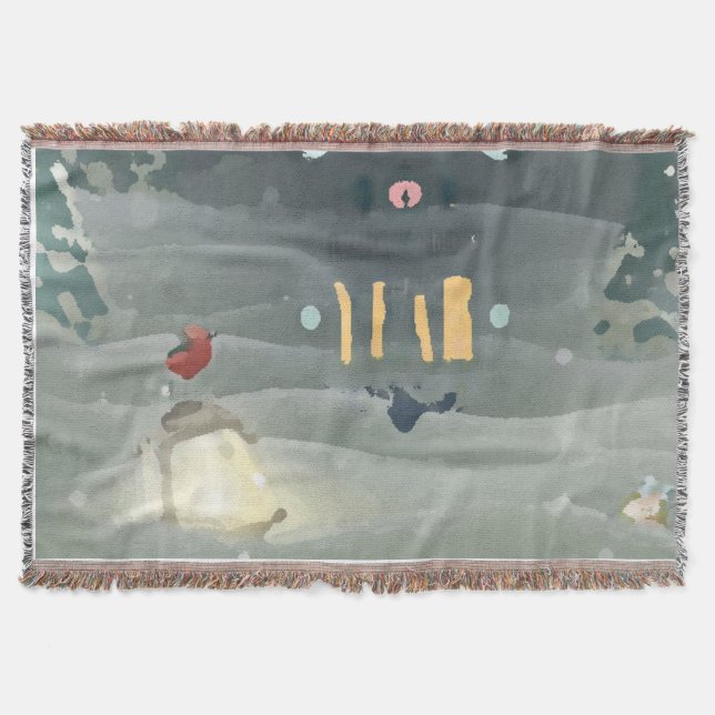 Manta Merry Christmas_bird _blanket (Anverso)