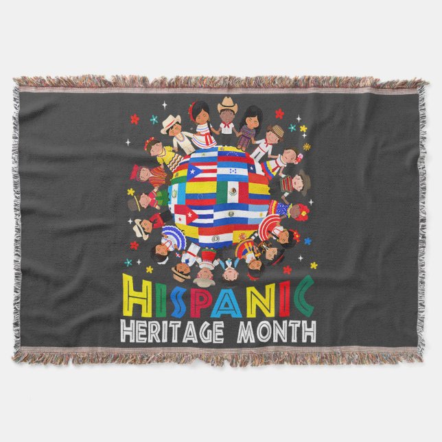 Manta Mes de la Herencia Hispana (Anverso)