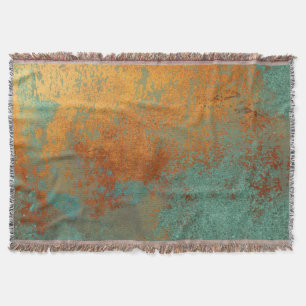 Manta Metálico de moda Rich Copper Patina