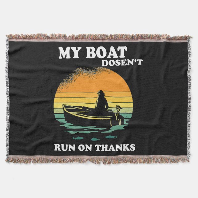 Manta Mi Barco No Funciona Con Gracias (Anverso)