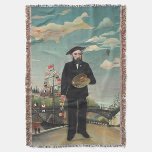 Manta Mí mismo: Retrato – Paisaje, Henri Rousseau 1890