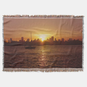 Manta Miami Beach Skyline al atardecer