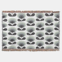 Manta Mid Century Scandinavian Modern Retro Flower Bloom