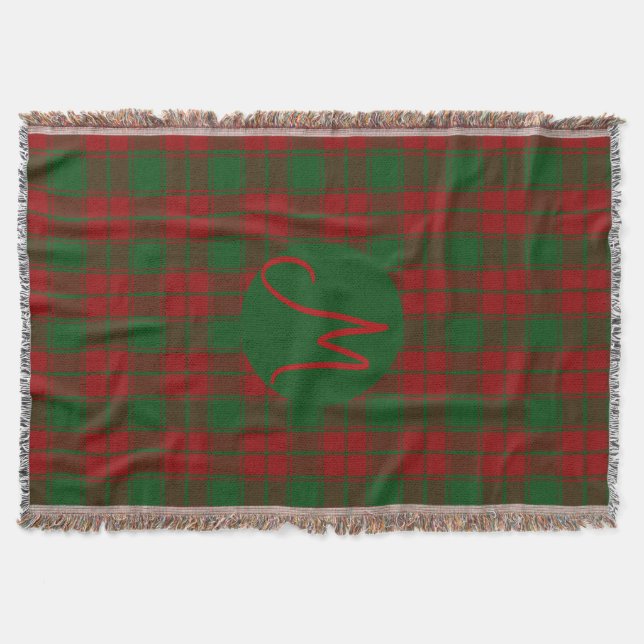 Manta Middleton Tartan Monogrammed (Anverso)