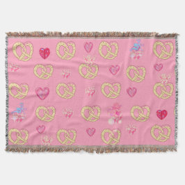 Manta Mikitiez lindo pan pretzel coqueto pastelería vale