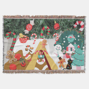 Manta Mikitiez snowman vintage whitechristmas elf