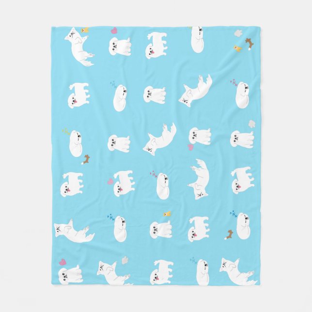 Manta mimosa de Pekingese (Anverso)