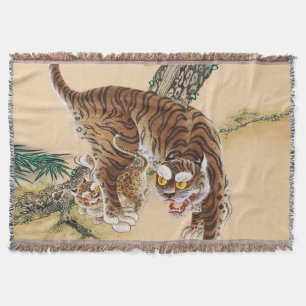 Manta Minhwa Tigre Feo Coreano