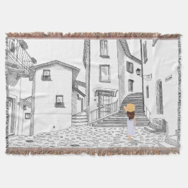 Manta Minimalist European Street Illustration 