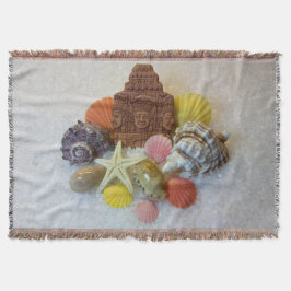 Manta mística del tiro de los Seashells y de las