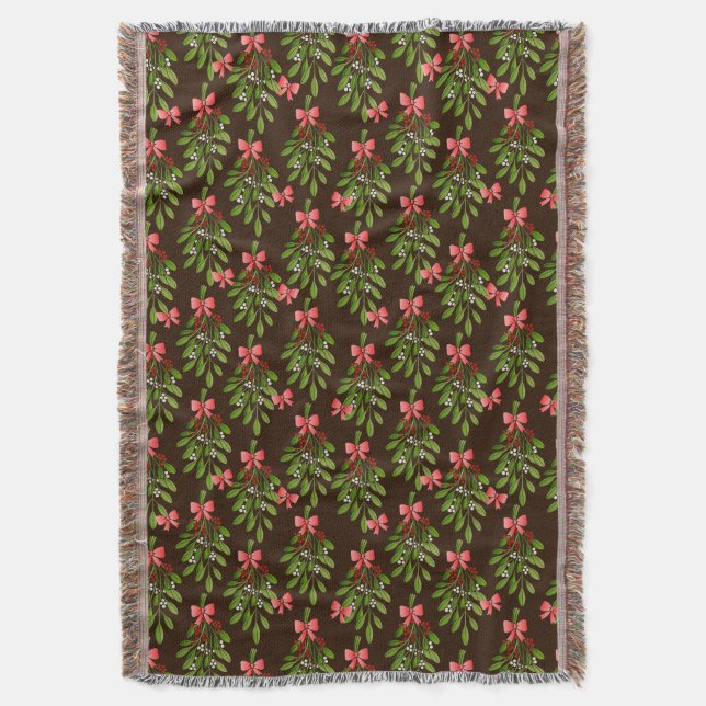Manta Mistletoe Throw Blanket (Frente vertical)