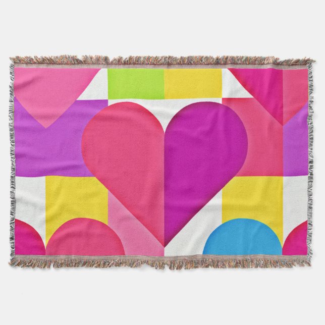 Manta Moda Amor Elegancia: Bliss romántico (Anverso)