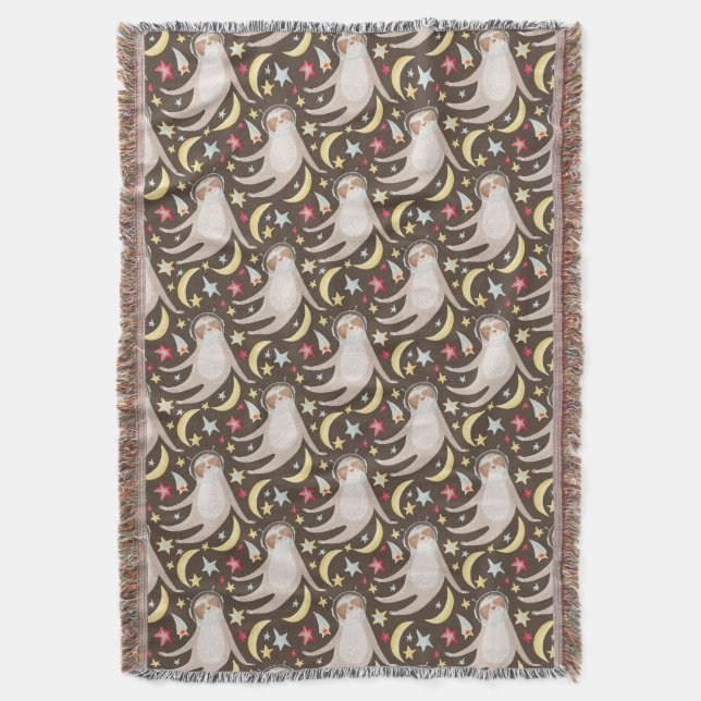 Manta Modelo del astronauta de la pereza (Frente vertical)