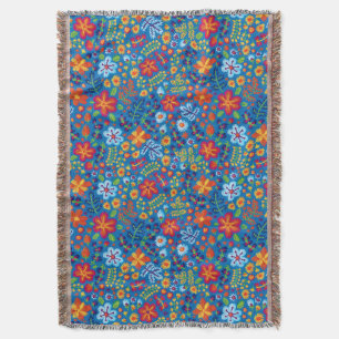 Manta Modelo del bordado de flores