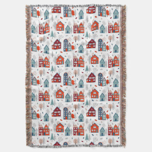 Manta Modelo escandinavo del arte popular de la casa