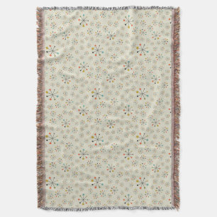 Manta Modelo inspirado atómico de los mediados de siglo