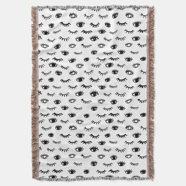 Manta Modelo lindo de la pestaña del Doodle (Frente vertical)