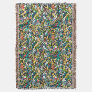 Manta Modelo médico del icono del arte abstracto