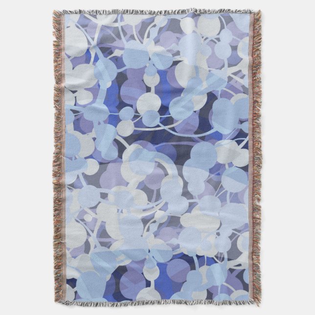 Manta Modelo púrpura del microbio (Frente vertical)