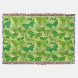 Manta Modelo verde de la primavera