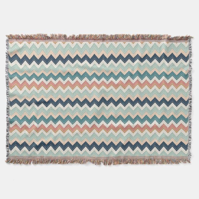 Manta Modern Chevron Design Custom Soft (Anverso)