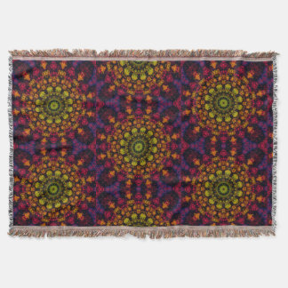 Manta  Modern Elegant Mandala Throw Blanket