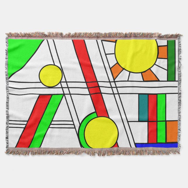 Manta Moderna apariencia de vidrio templado (Anverso)