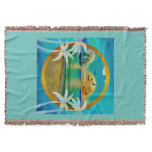 Moderna Playa Tropical Palm Trees Sunset Vacacione