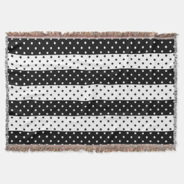 Manta monocromática del tiro de los lunares