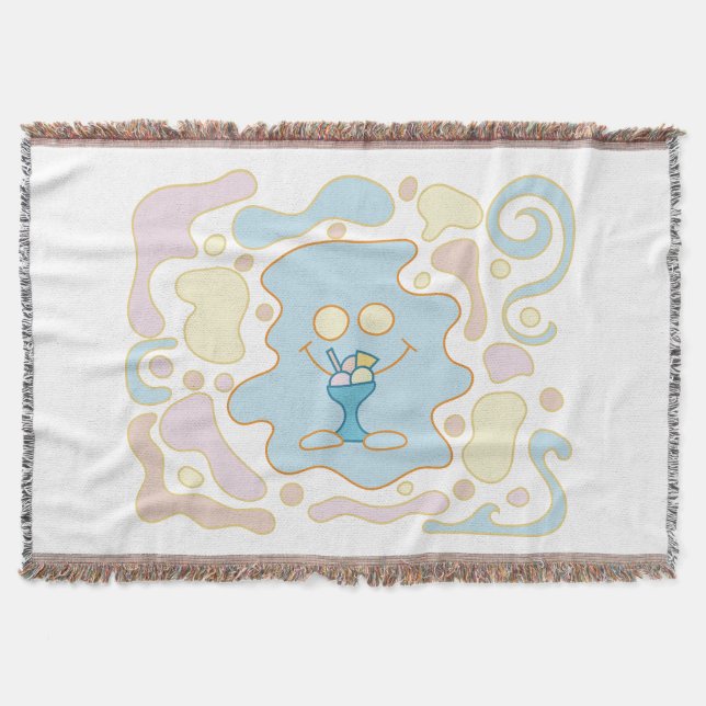 Manta Monstruo de nube de helado (Anverso)