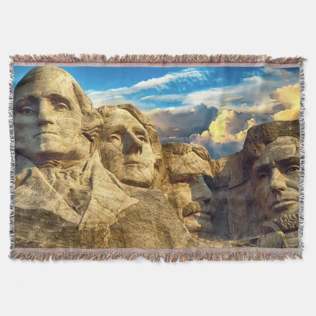 Manta Monumento presidencial a Mount Rushmore (Anverso)