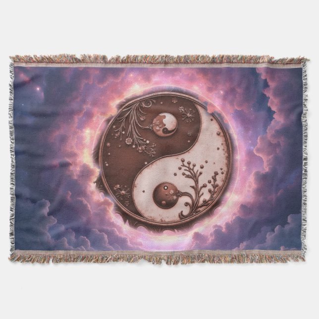 Manta Moonlit Balance – Yin Yang of Eternal Light.  (Anverso)