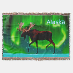 Manta Moose de las luces del norte