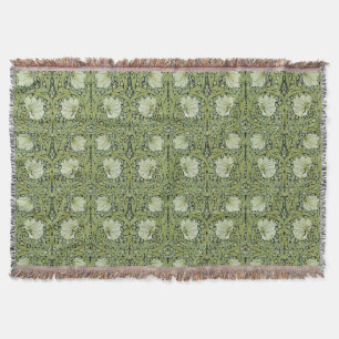Manta Morris 1876 Patrón floral de Pimpernel Vintage