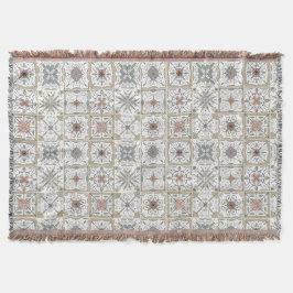 Manta Mosaico de mosaico de patrones