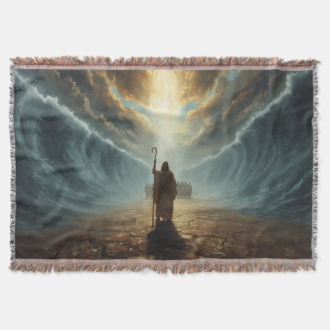 Manta Moses at the Red Sea: Christian Blanket (Anverso)