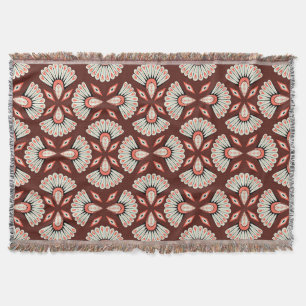 Manta Motivos Geométricos Pequeños: Patrón Textil de Dec