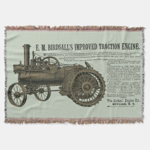 Manta Motor de tracción a vapor de Birdsall 1889