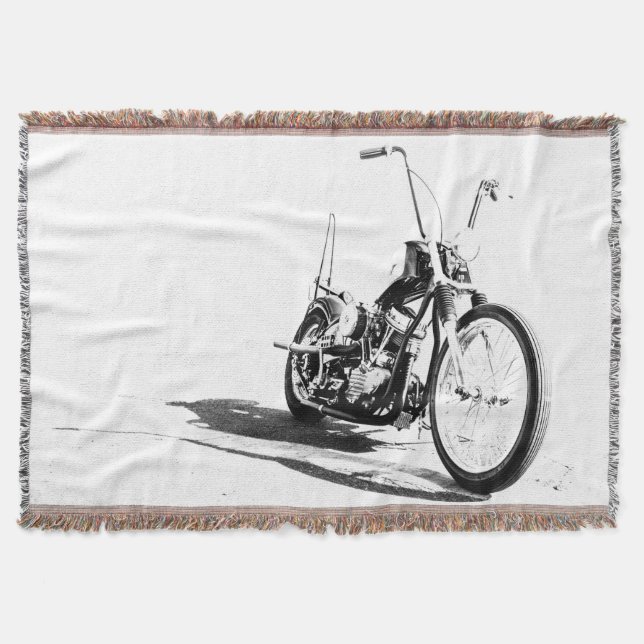 Manta Motorcycle Throw Blanket (Anverso)