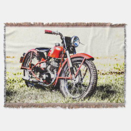 Manta Motorcycle Throw Blanket