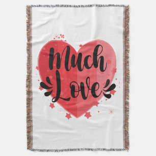 Manta Mucho amor, gran corazón